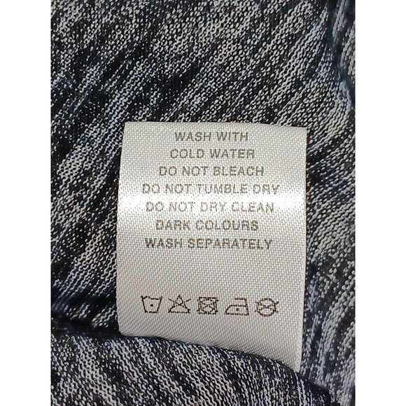 Aster By Firmiana Dress Long Sleeve Gray Goth Emo Spycodelic Sz Ĺ - Picture 11 of 11